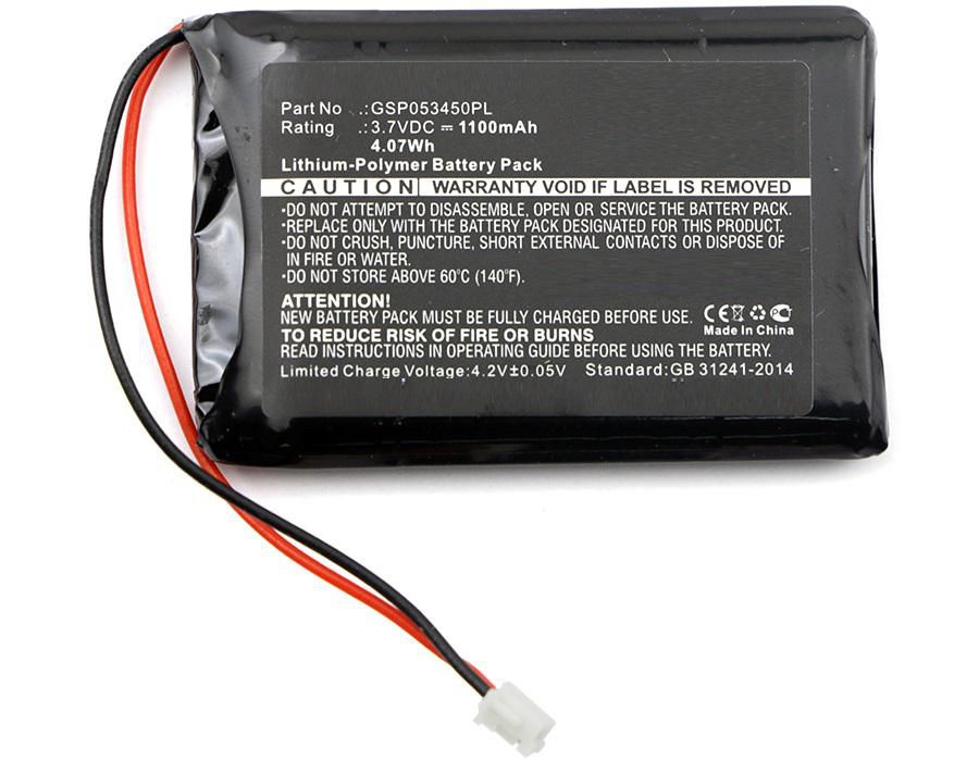 Coreparts Battery 4.07Wh Li-Pol 3.7V 1100Mah Black For Babyphone, Bc-5700D, Neonate, Mbxbph-Ba003