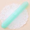 Travel Portable Toothbrush Case Seven-color Candy Color Transparent Toothbrush Bucket Wheat Straw Toothbrush Cup
