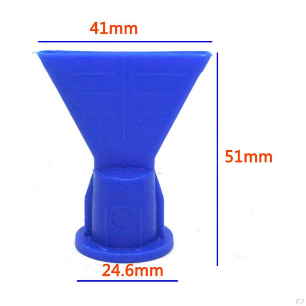 1 Pieces Shape Cone Nozzle Spray Tip Plastic Fitting Durable Glue Spare Part Tool for Cartridge