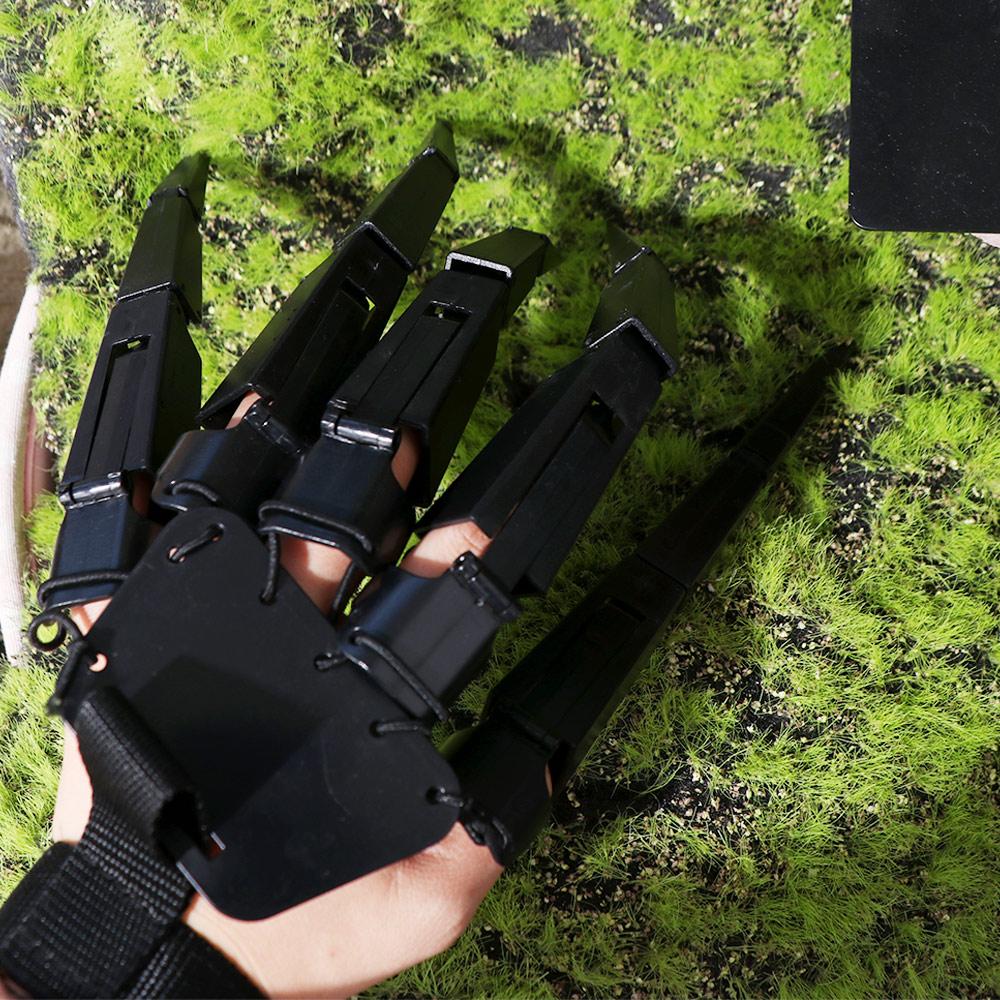 Scarry Fake Fingers 3D Articulated Finger Halloween Extensions Flexible Finger  Women