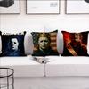 M-Michael Horror Myers Kissenbezug Für Kissen Sofa Druck Dekoration Zimmer Haus Büro Café Auto Nordische Schlichtheit