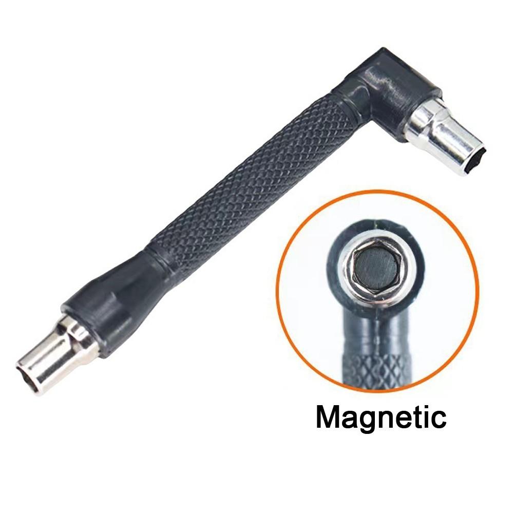 

Access Hard To Reach Areas Hexagon Screwdriver Bit Set 6 35mm Socket Wrench 1pc Magnetic