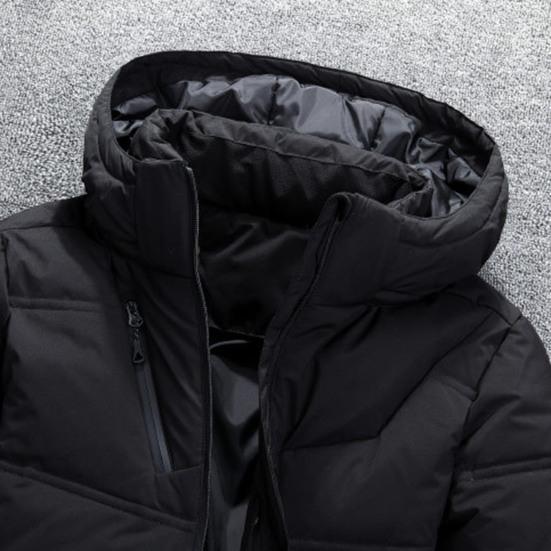 Winter Down Coat Extra Thick Highly Warm Padded Casual Male Jacket for Outdoor