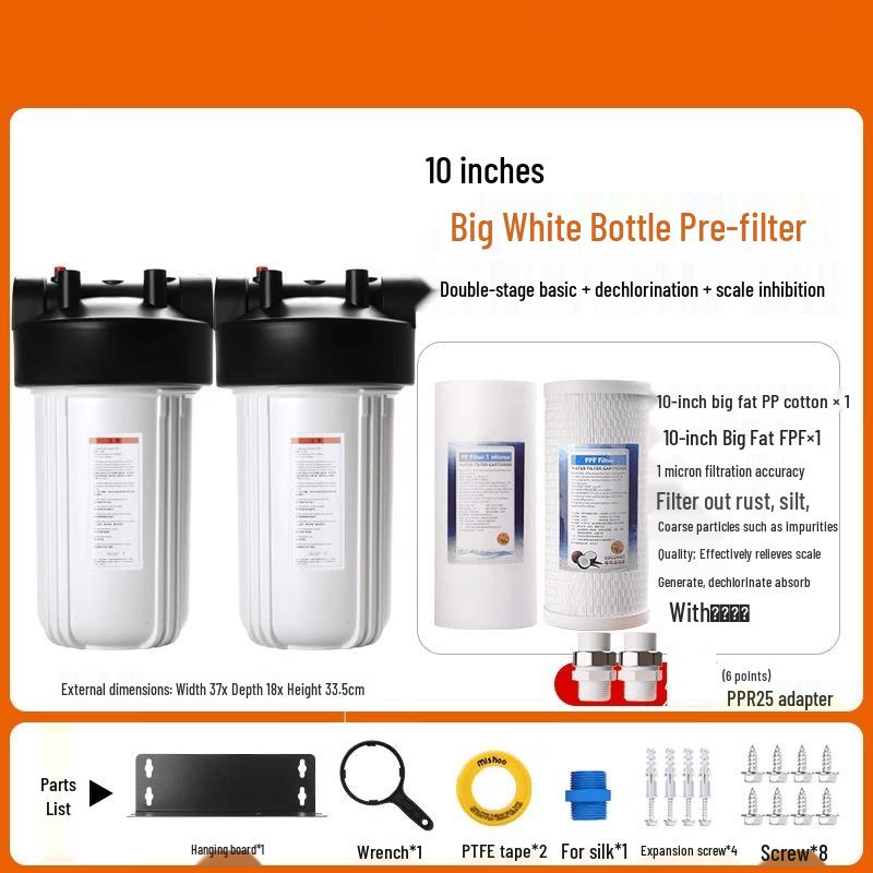 LISM Dual-Stage 10-inch Pre-Filter Water Purifier