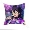 E-Ensemble S-Stars Sakuma Rei Pillow Case Anti-dustmite Pillowcase Invisible zipper silky short plush Sofa cushion cover