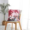 Kasane Teto Pillowcase Polyester Cushion Cover Decorations Cartoon Vtuber Pillow Case Cover Home Dropshipping 40*40cm