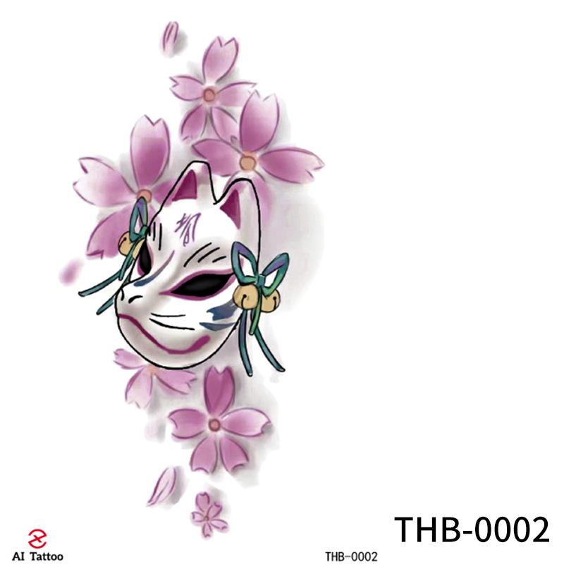Beauty Sticker Half Arm Tattoo Sticker Waterproof Animal Small Fresh Tattoo Sticker