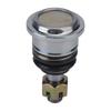 Metal Ball Joint Assembly for Go Kart Steering Linkage Work, Service Part with Black Rubber Dust Boot Cover for Routine Workshop Care
