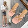 Fashion 2025 NEW Hot Selling Simple Fashion High Quality Thick Heel Sandals Women's Outdoor Shoes Summer Comfortable Rubber Sole