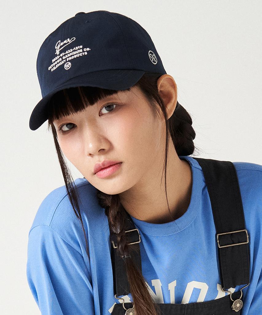 HELEMENT Graphy Navy Ball Cap