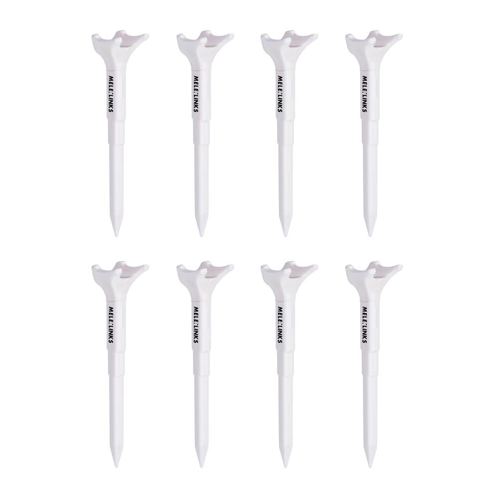

8 Pack Plastic Golf Tees Lower Friction Golf Club Tees Ball Sport Equipment for Adults Backyard Golfer Men Women Players