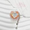 Color-Changing Heart Flower Crown Bead Phone & Bag Chain Accessory
