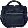 Isaac New Nylon and Leather Combination Series Front Pocket Backpack Y91-11-04 Women's Navy
