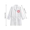 Children kids Pretend Play Game Simulation Doctor Nurse Coat Kindergarten Puzzle Set Role Playing Gifts for Kids Boys Girls