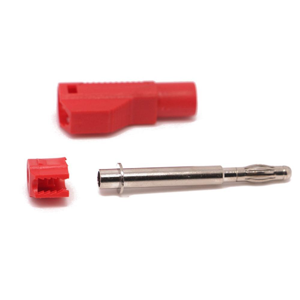 with Transparent Sheath Banana Socket Continuable Insertion Banana Jack Banana Plug  for 4mm plug