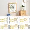 Decor Mirror Fixing Nails Nails Glass Fasteners Screw Cap Furniture Decoration Screw Covers