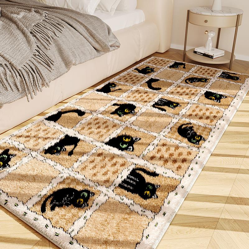 Couverture de chevet isolante d'hiver pour chambre d'enfant, Coussin pour le pied du lit, le salon, le balcon, Décoration intérieure