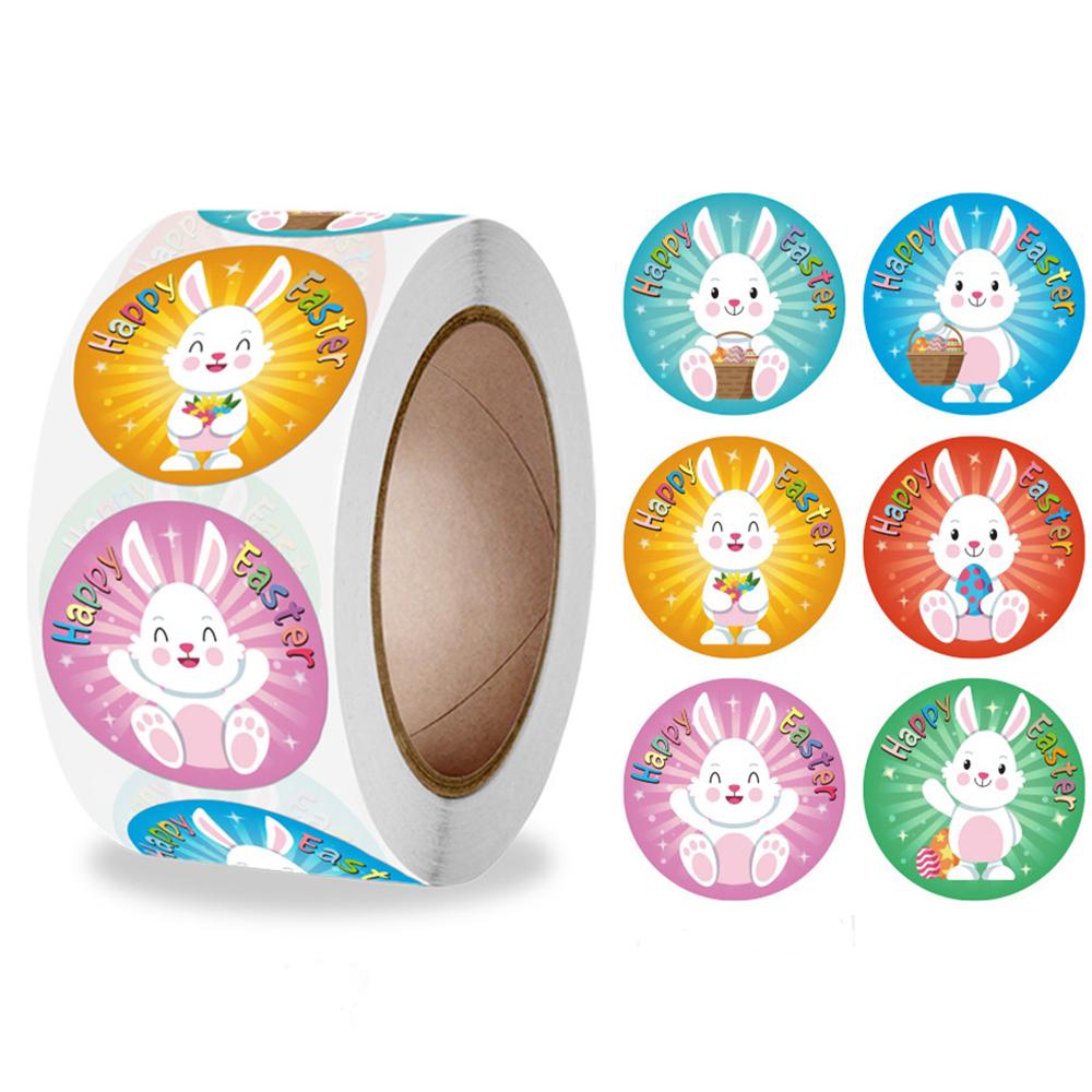 Baby Wall Stickers Easter Bunny Gift Paper X059