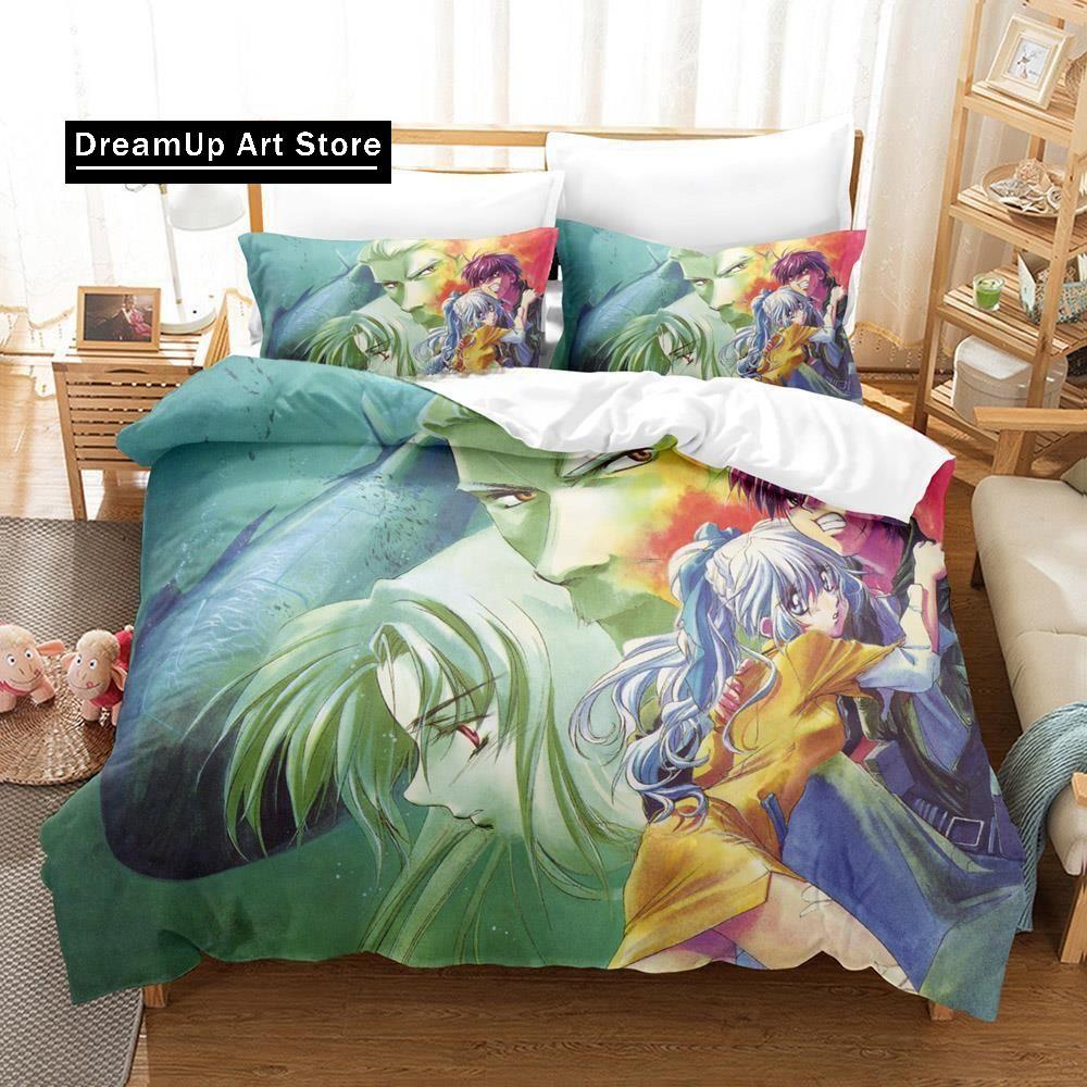 3D Print Fashion Full Metal Panic Bedding Set Boys Girls Single Twin Queen Full Size Duvet Cover Pillowcase Bed Adult Bedroom
