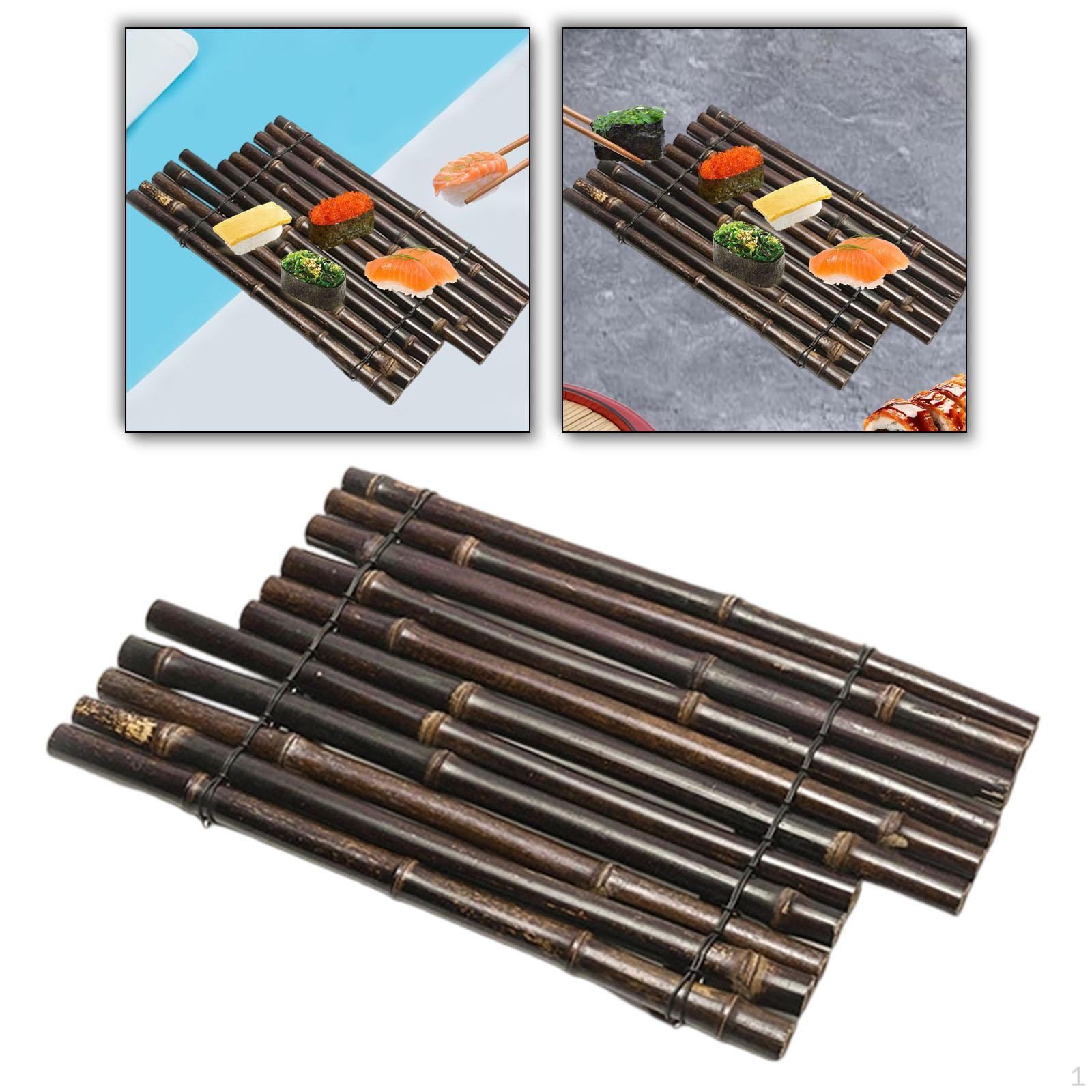 

Піднос для подачі суші Підставка для їжі Бамбуковий пліт Багатофункціональна Підставка для сашимі Блюдо для печива L