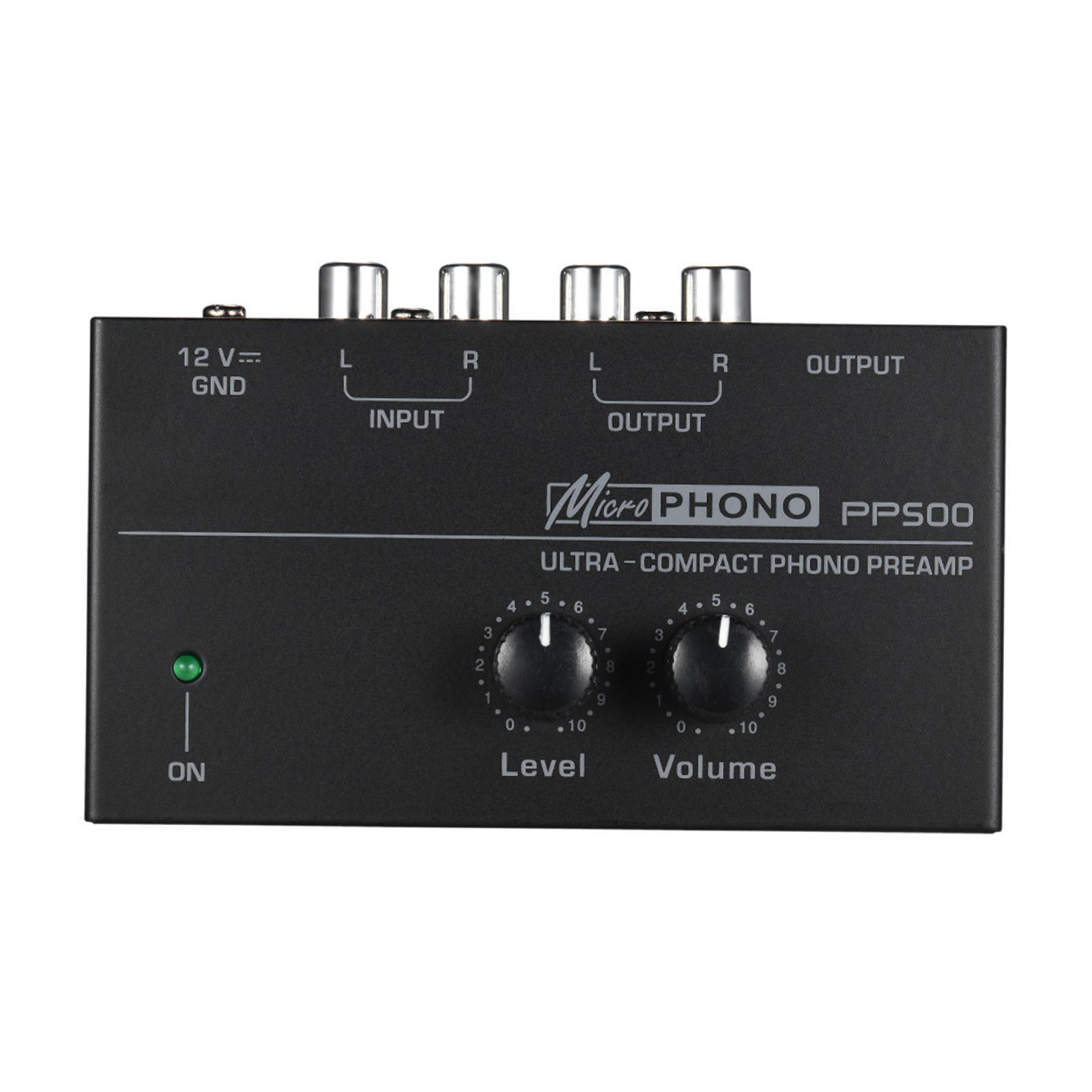 

для проигрывателя Preamp PP500 Phono LP Low Record Noise Turntable Amplifier