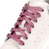 Pearlescent Colorful Shoelaces Flat Double-layer Shoelaces