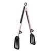 OEING Silicone Spatula Tongs with Stand