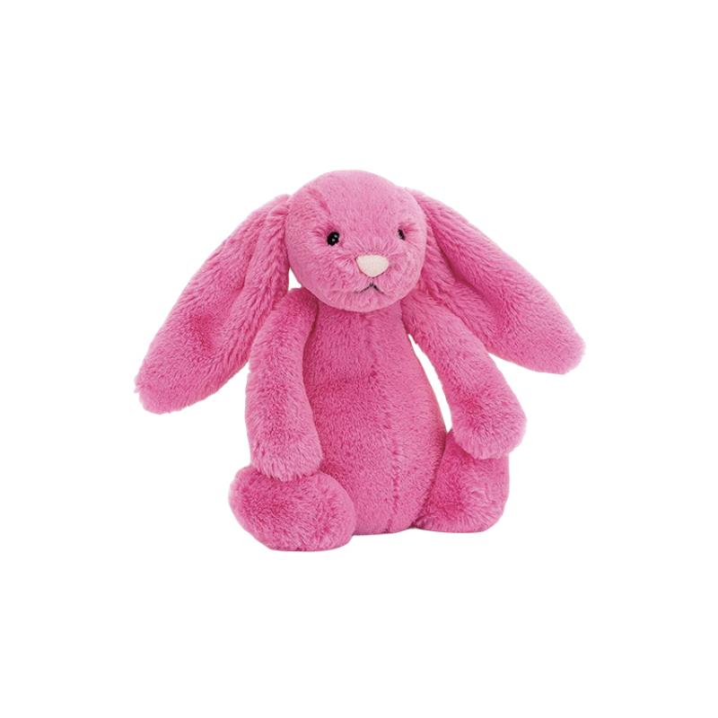 

JELLYCAT Shy Series Pink Rabbit Cute Doll Plush Doll Sitting Height 17cm High Box Not Included