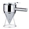 Steel Batter Dispenser with Rack Dough Funnel Cupcake Baking Dispenser Kitchen Tools