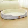 Dog Bed Mat Moisture-Proof All Season Use Chew Resistant Oxford Fabric Modern Solid Memory Foam Pet House