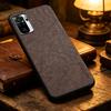 Phone Case: Solid Color Synthetic Leather Phone Case for Xiaomi Redmi Note 10 Pro Max 10S Smart Precise Camera Hole