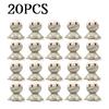 6-11pc Halloween Skeleton Mummy Figurines 1D Cartoon Rabbit Skull Micro Landscape Decor Resin Succulent Pot Desktop Party Gift