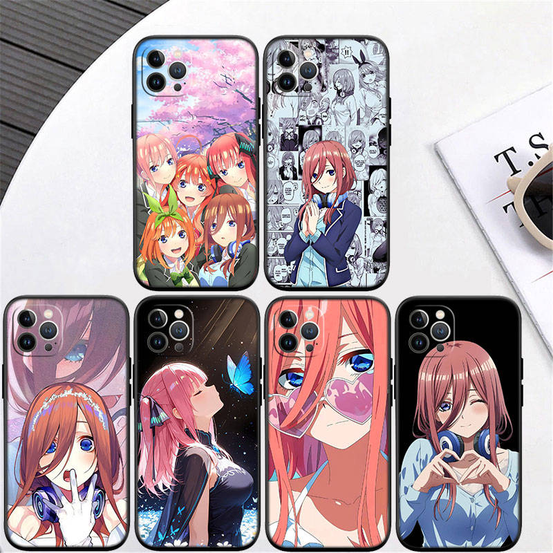 IR19 Miku Nino Itsuki Nakano Shell for Samsung Note 20 10 S25 Plus Ultra Lite A51 A52 A53 A71 A72 A73 M20 M30 M21 M31 M51 A11 A70 A56 A26