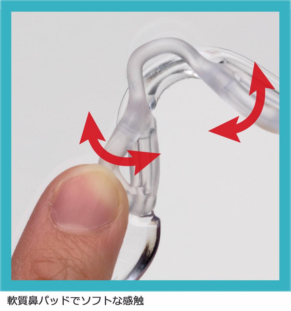 Midori Anzen Vision Verde Safety Protection for UV Nose Pink Glasses, Compact, Over-the-Eye Work, Anti-Fog, Protection, Pads, VS303F,