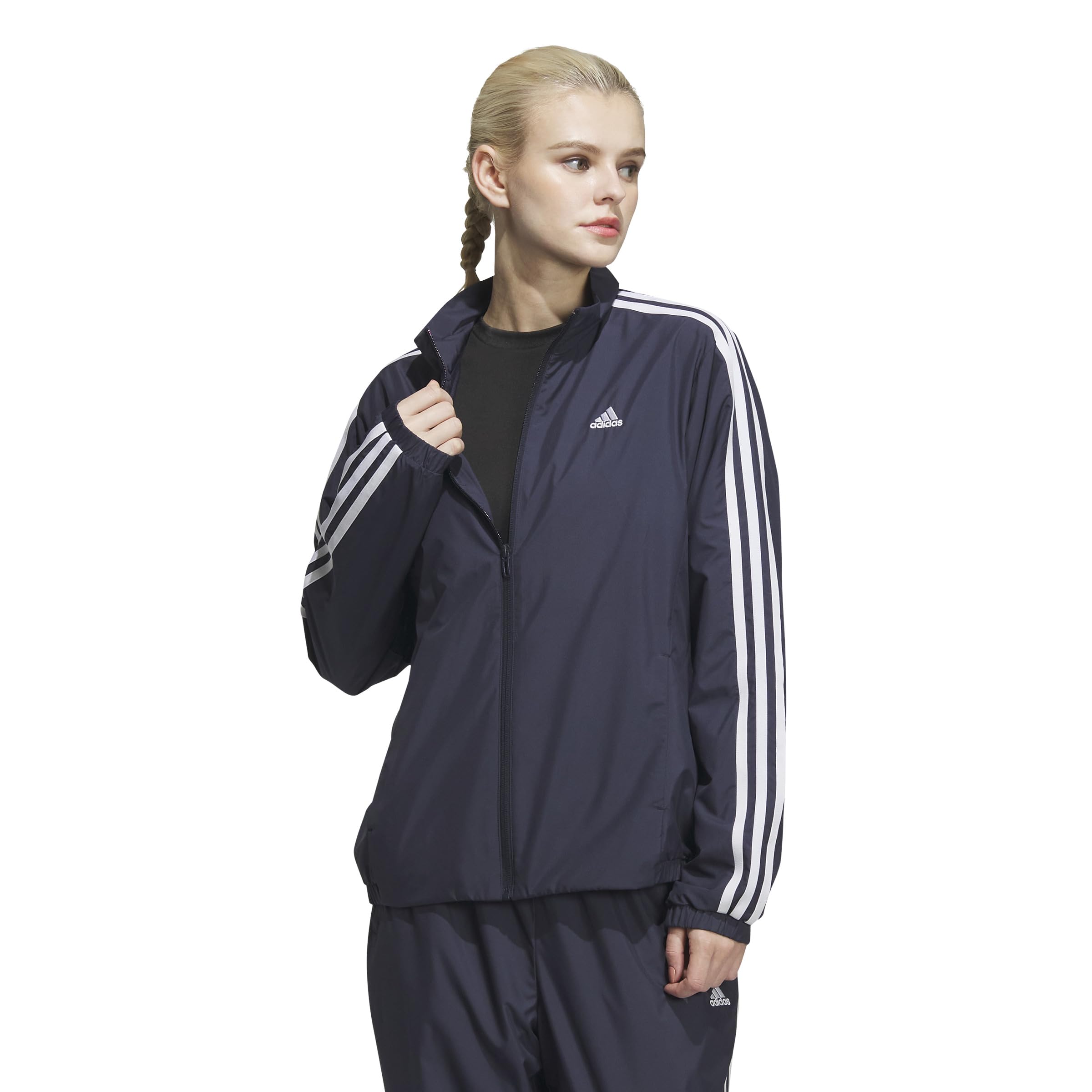 

Ветровка Adidas Three Stripes стандартного кроя