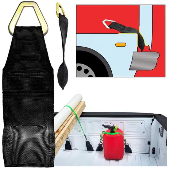 1/2Pcs Cargo Tie Belt Strong Load-bearing Durable Construction Innovative Locking Mechanism Bed Buddy Truck Tool Tie Belt