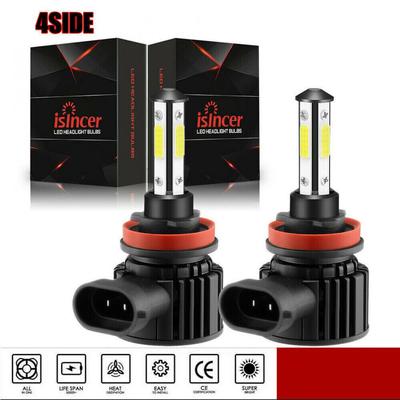 2 pezzi H7 H8 H9 H11 9005 9006 12V 20000Lm LED Lampadine per auto Fari ad alta luminosità