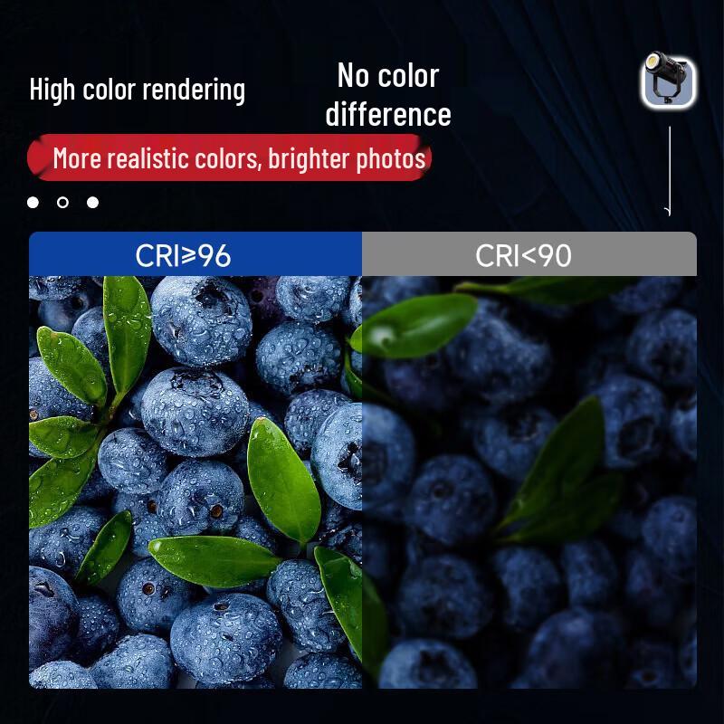Luz de Preenchimento LED Profissional para Vídeo Beiyang SL300III 300W