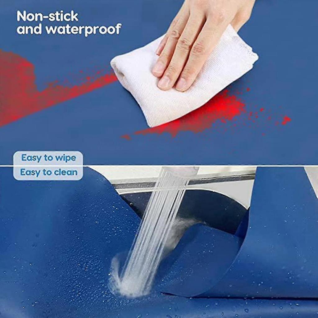 Extra Large Silicone Mat Heat Resistant Sheet Waterproof Pad Kitchen Counter Protector Vinyl Craft Mats Nonslip Table Placemat 2025
