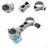Aluminum Alloy Fishing Chair Umbrella Stand Fixed Clip Folded Accessory Easy Installation Clamp