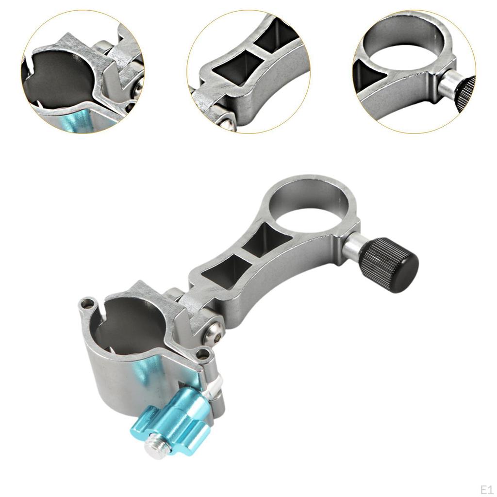 Aluminum Alloy Fishing Chair Umbrella Stand Fixed Clip Folded Accessory Easy Installation Clamp
