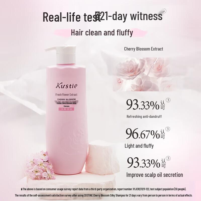 Kustie Ginger Flower Smoothing Shampoo