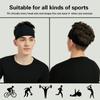 Non Slip Workout Headbands for Men Quick-Dry Men‘s Sports Hairband Stretchy Sweatband  Fitness