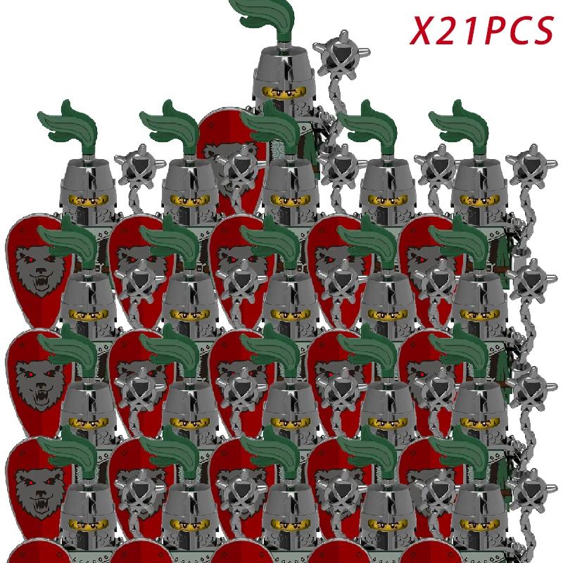 Medieval Knights & Warriors Building Blocks Roman Legion Spartan Cavalry Crusaders Bricks