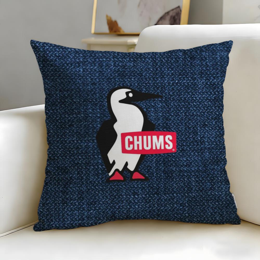 Popular Brand Chums Cushion Cover Soft EasyWash Pillow Case Versatile for Couch Bed Travel and Office