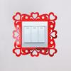 Acrylic Switch Mirror Wall Sticker for Living Room & Bedroom Decor