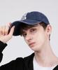 WHEN YOU MOVE Pigment Slogan Ball Cap Navy