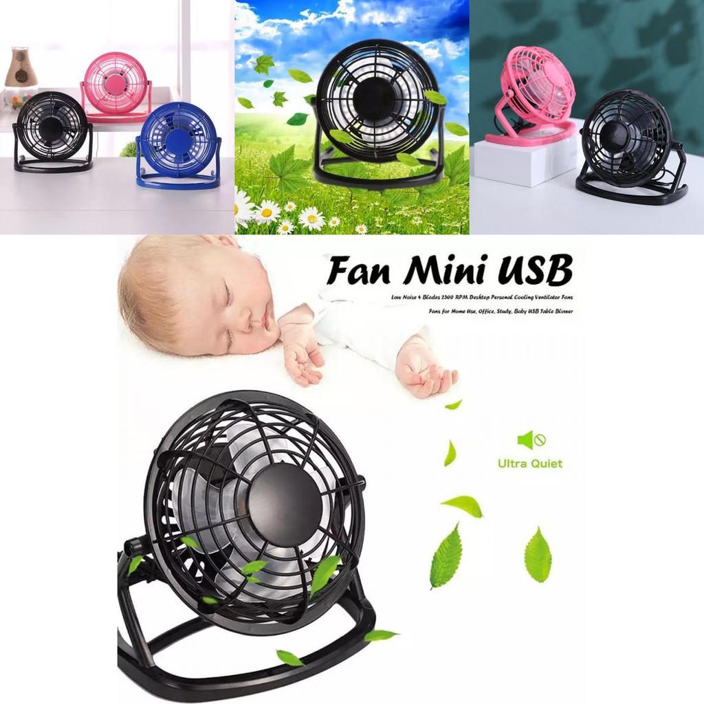 Mini Usb Desk Fan For All Spaces Personal Compact Cooler Usb Powered**
