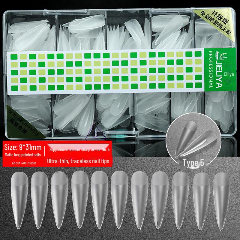 Ultra-Thin Handmade Long Ladder Nail Art Patch