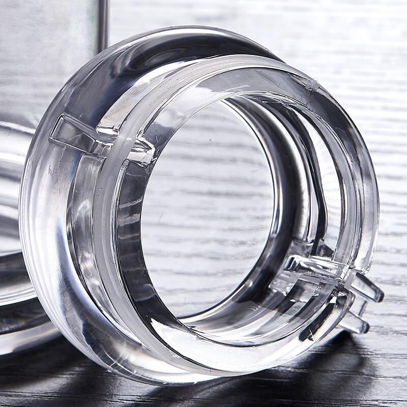 Plastikowy akrylowy słoiczek na przyprawy